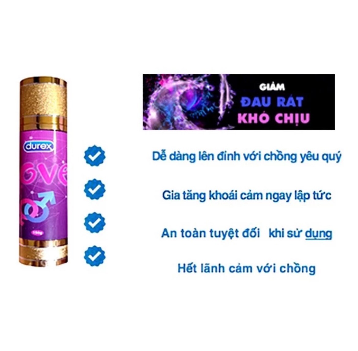 Gel bôi trơn Durex Love tăng khoái cảm, kéo dài thời gian 3