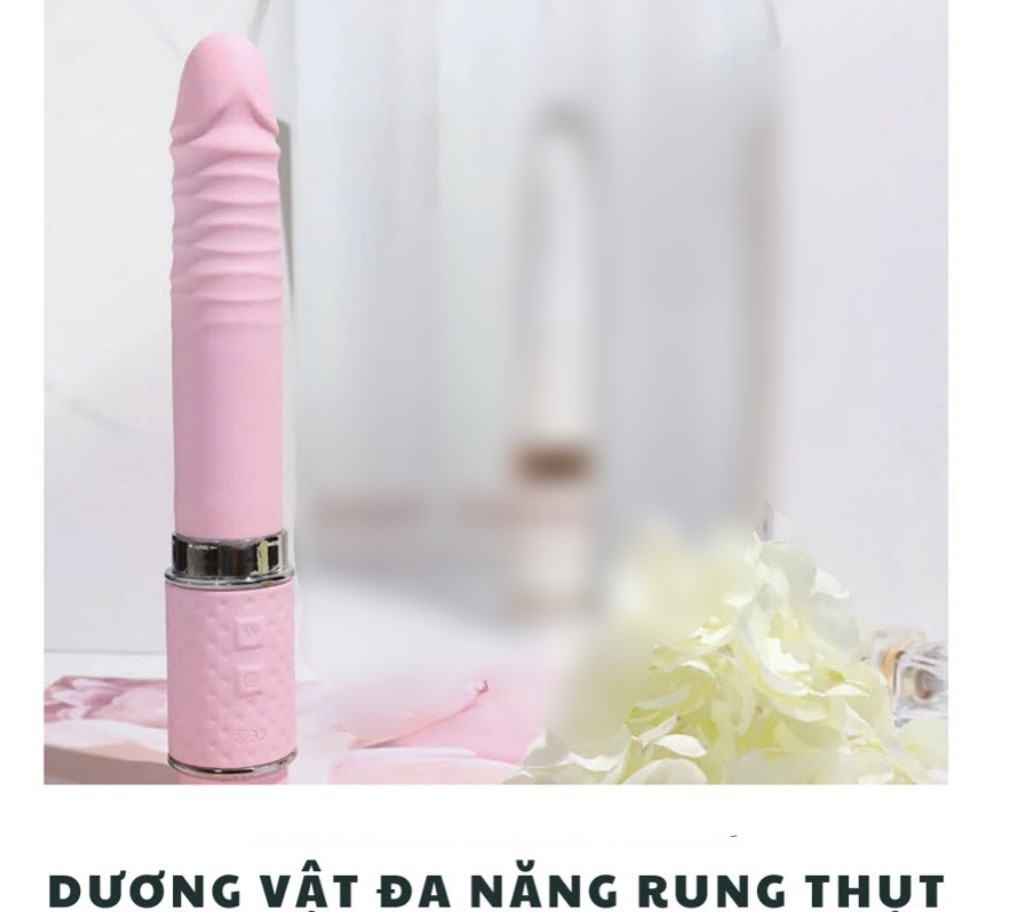 Dương vật rung thụt sang trọng nhiều tần số mạnh mẽ 8