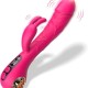 Máy massage điểm G- 2 nhánh rung kích thích Rabbit màn hình LED Máy massage điểm G- 2 nhánh rung kích thích Rabbit màn hình LED