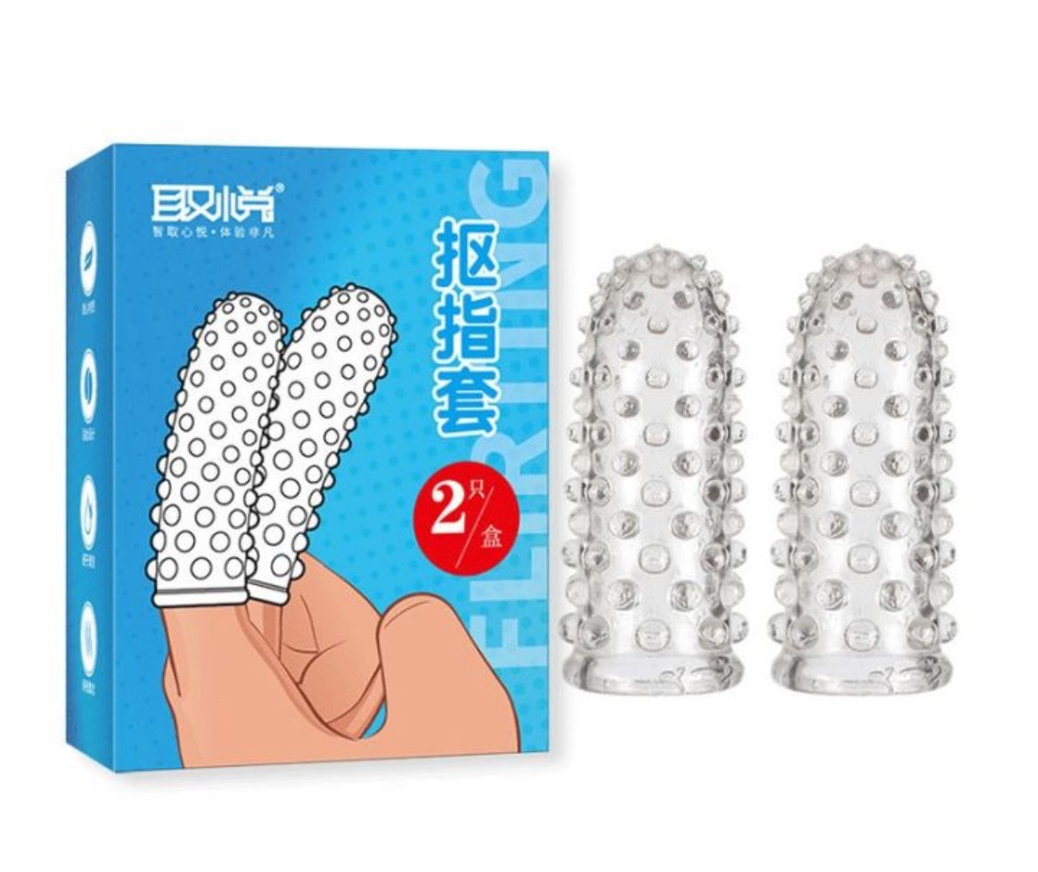 Bao cao su ngón tay gai lớn hộp 2 cái 1