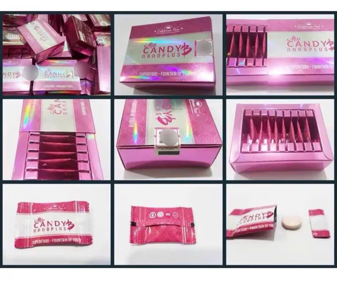 Kẹo Sâm Miss Candy B Hộp 8 Viên TĂNG CƯỜNG SINH LÝ NỮ chính hãng mỹ 7