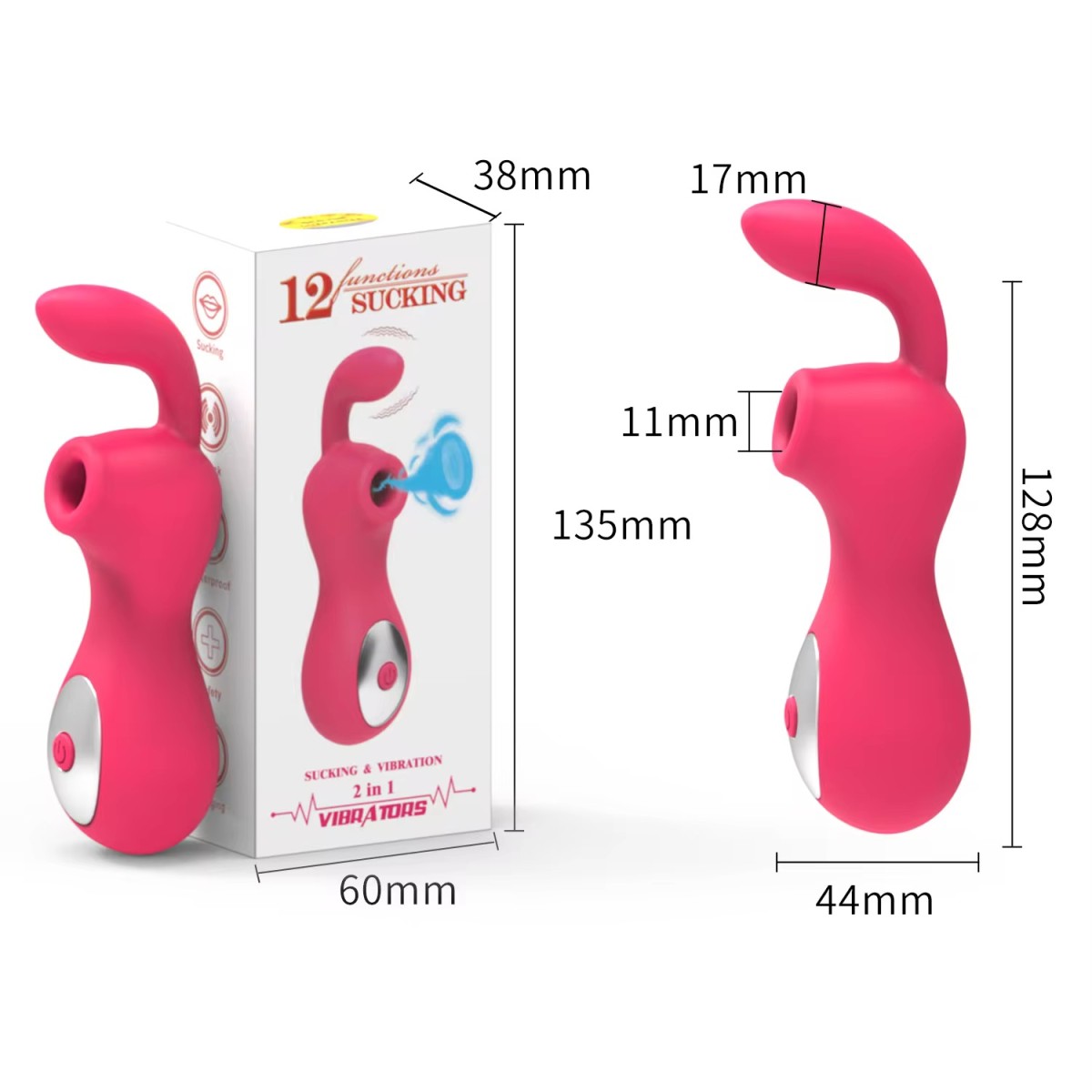 Trứng rung đa tần số lưỡi gai điều khiển từ xa 10 chế độ 5