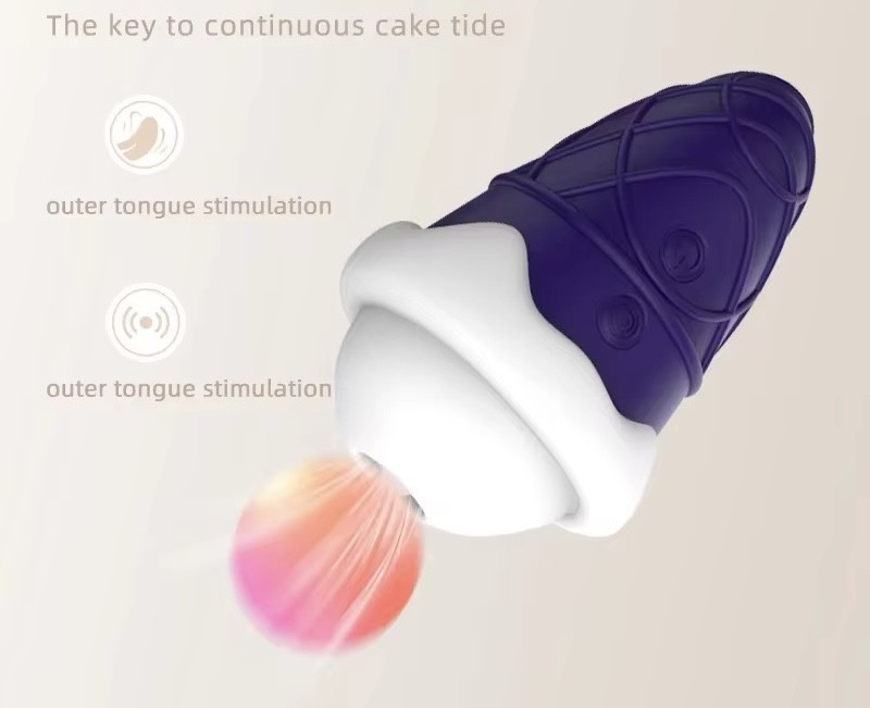 Máy rung hút Hoa Hồng massage điểm G - múm vú 5