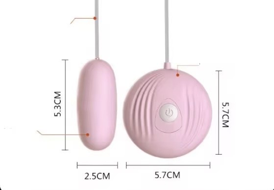 Trứng rung mini có dây 1 đầu rung 10 tần số 4