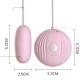 Trứng rung mini có dây 1 đầu rung 10 tần số Trứng rung mini có dây 1 đầu rung 10 tần số