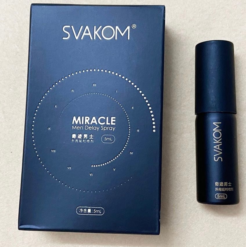 Svakom Miracle 5ml - Chai xịt chống xuất tinh sớm 1