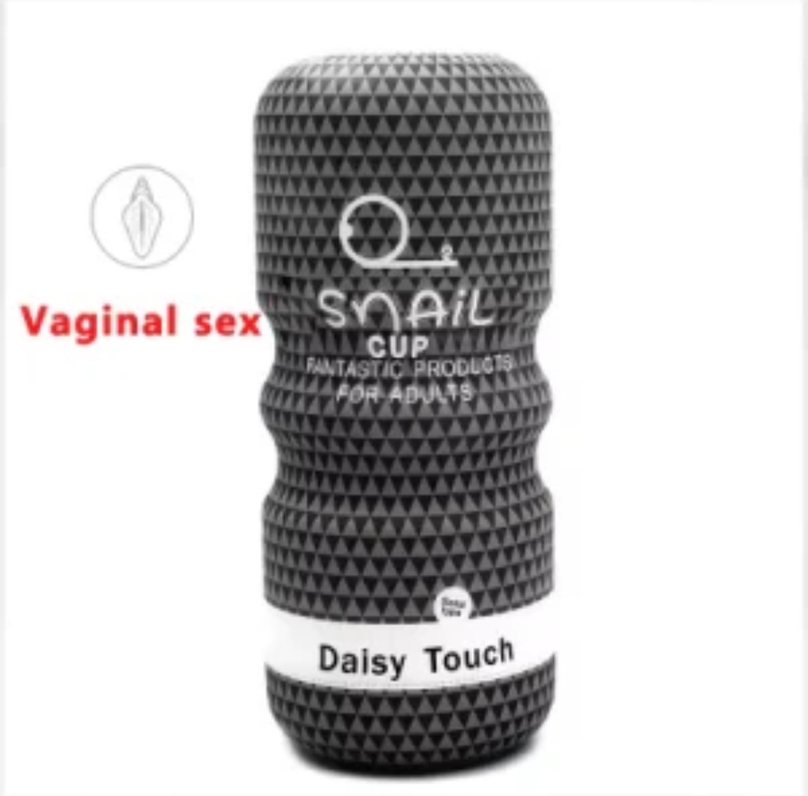 Sextoy âm đạo giả cốc Ốc sên màu bạc 1