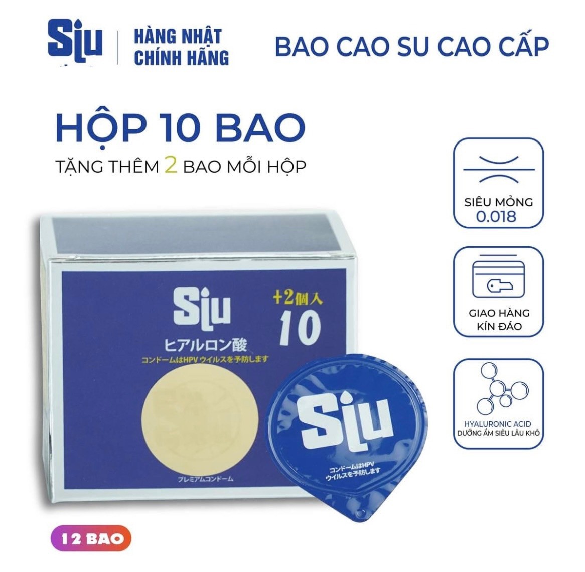 Bao cao SIU NHẬT cao cấp 12 bao 5