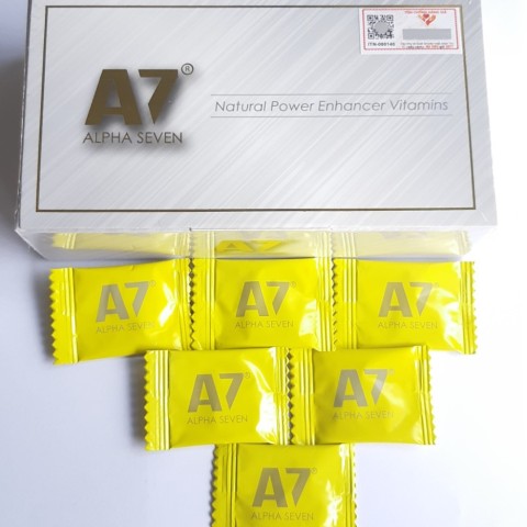 Kẹo A7 Mỹ chính hãng cực mạnh tăng cường sinh lý nam hộp 10 viên