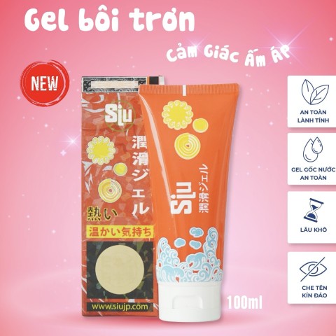 Gel bôi trơn Siu nhật chính hãng ấm nóng