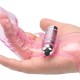 Bao silicone có rung đeo ngón tay kích thích vùng kín