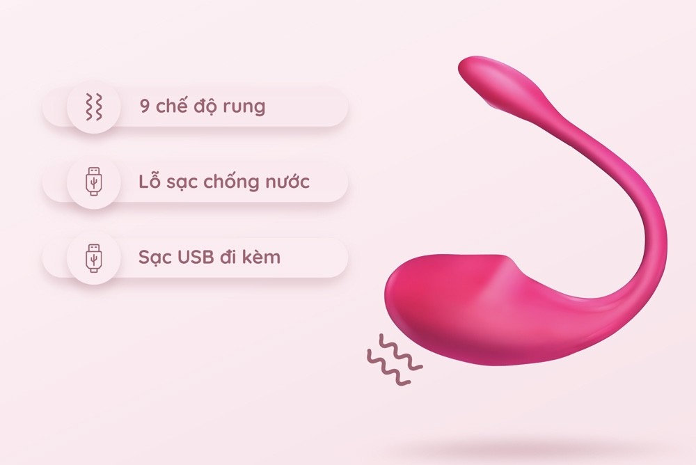 Trứng Rung Siêu Rẻ Điều Khiển Được Qua App Vibrator 5