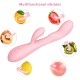 Dương vật giả 2 nhánh rung 10 chế độ mạnh mẽ, phát nhiệt