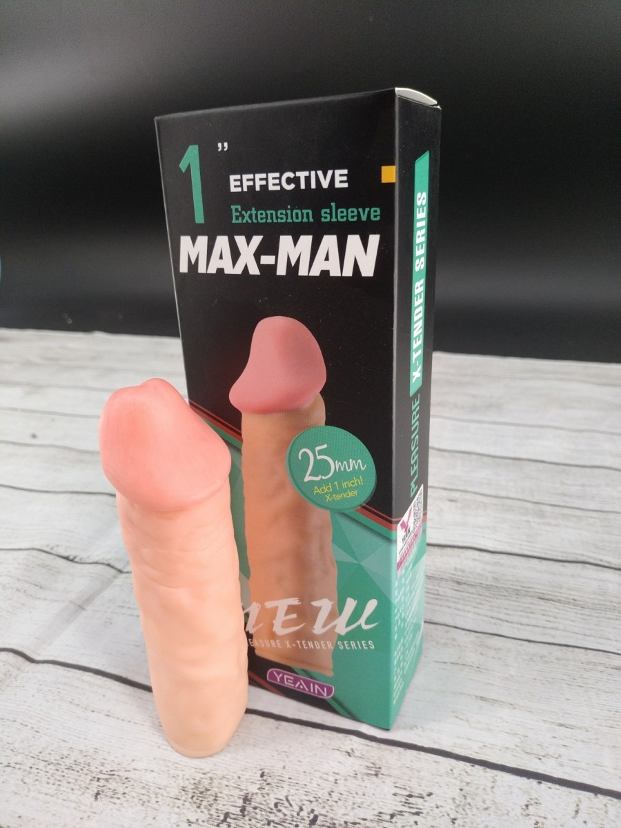 Bao cao su đôn dên Max Man tăng 2.5cm 4